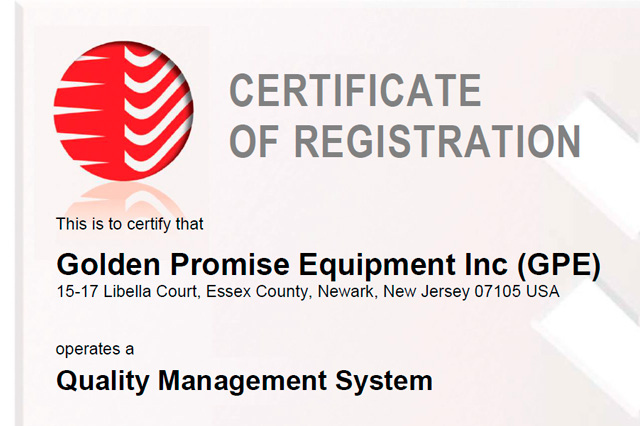 Certificado ISO 9001